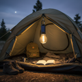 Solar Camping Light with Hook - USB Rechargeable Lantern