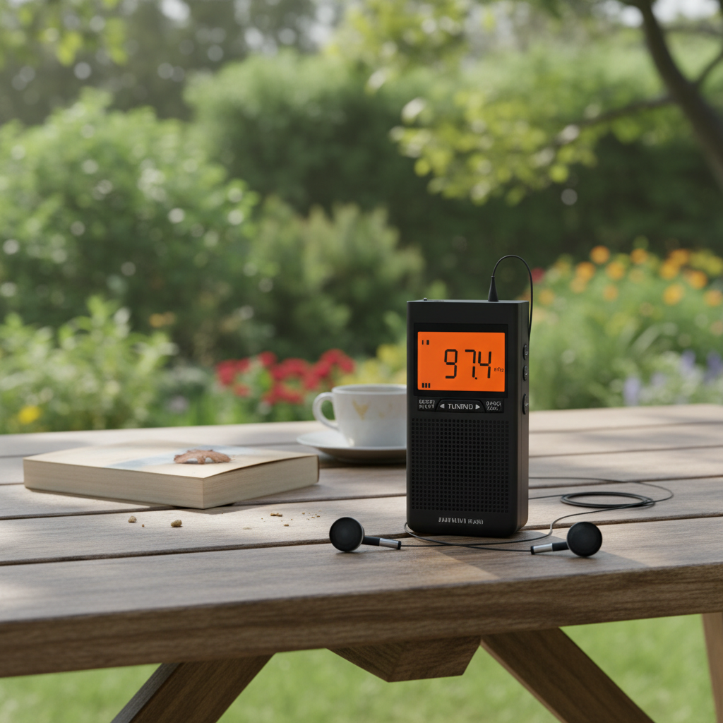 Portable AM/FM Pocket Radio