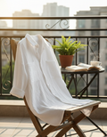 Women's White Linen Blouse | Breathable Summer Top