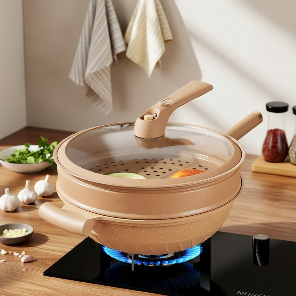 Ultimate Wok Cooker - Fast, Even Cooking for Busy Families
