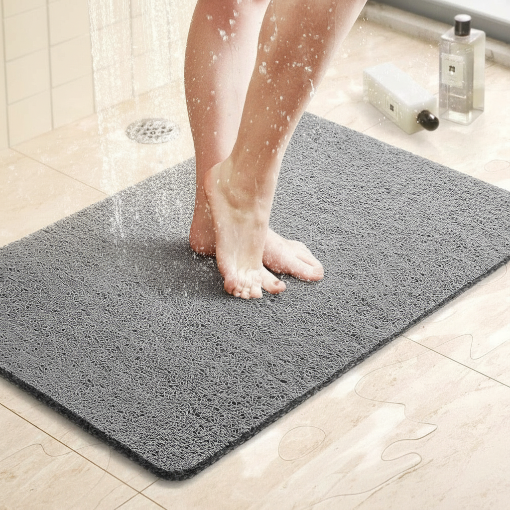 Non-Slip Shower Mat with Suction Cups