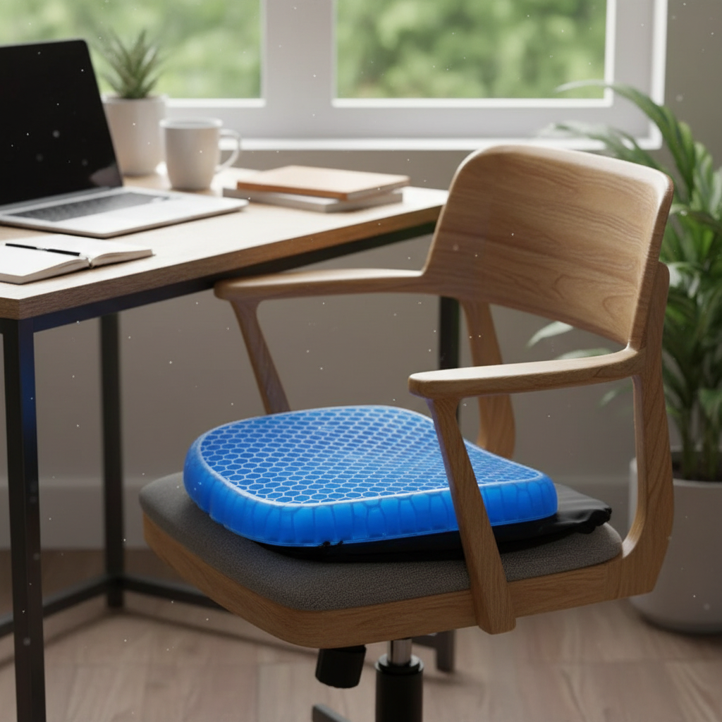 Orthopedic Gel Seat Cushion for Office & Car