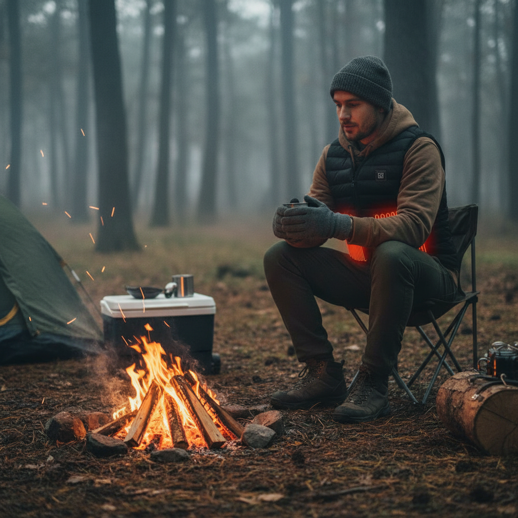 AtlasBay Heated Vest with 3 Heat Settings