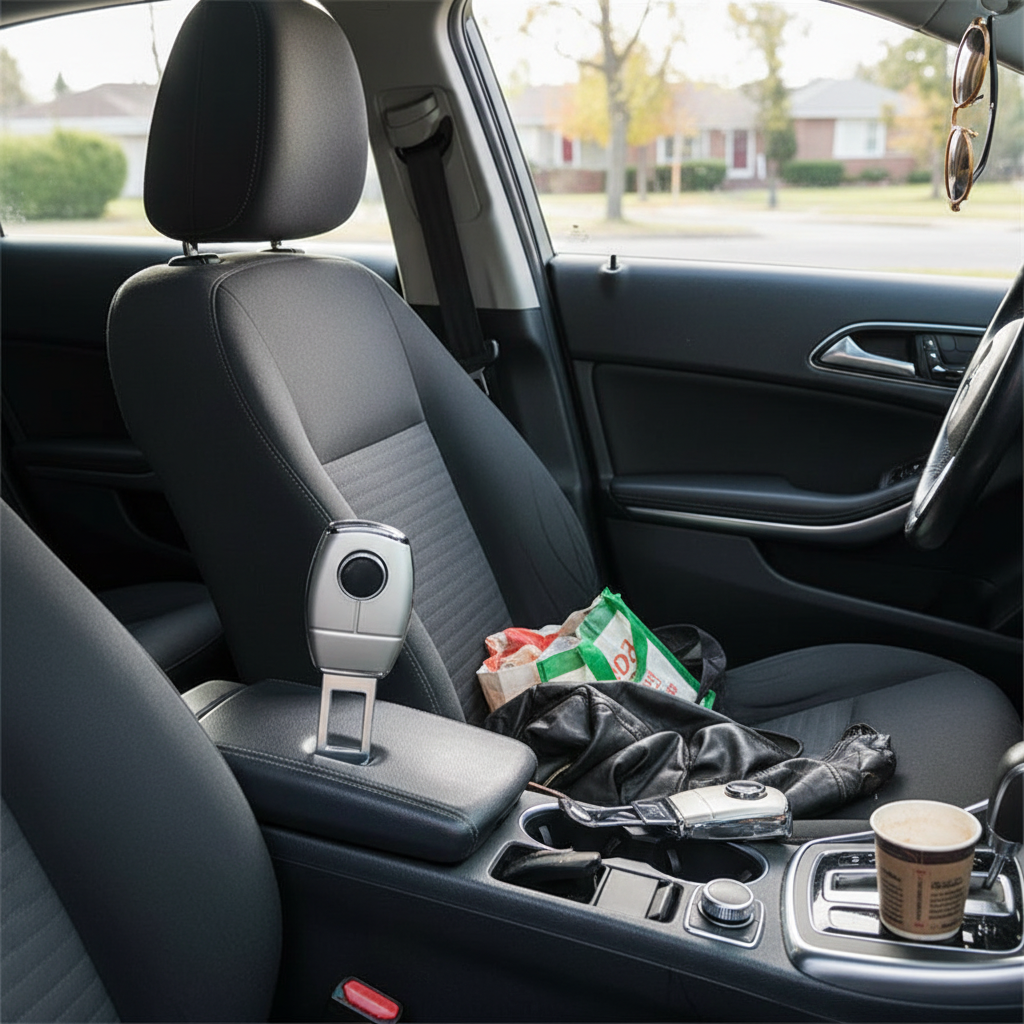 Metal Seat Belt Extender - Add Length & Comfort