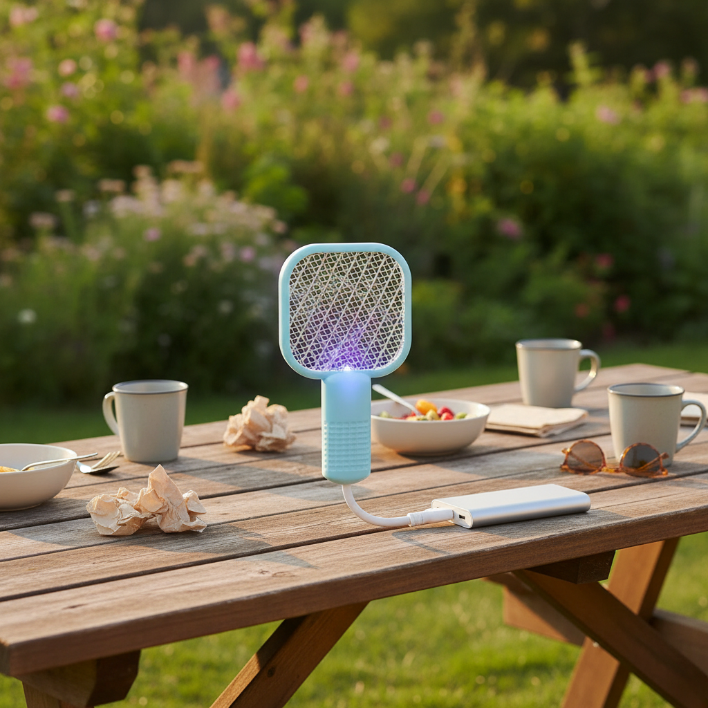 USB Mosquito Zapper with LED Light