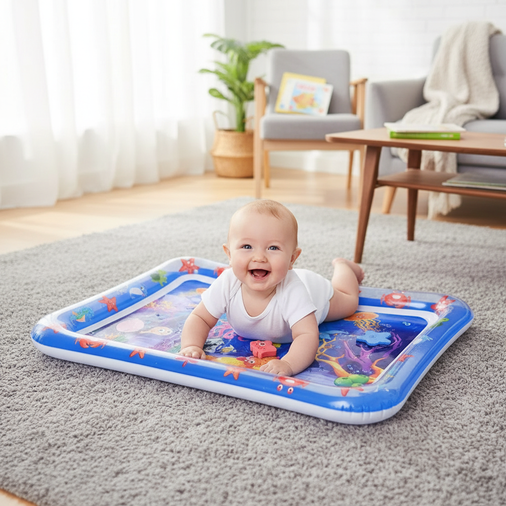 Baby Water Play Mat for Tummy Time