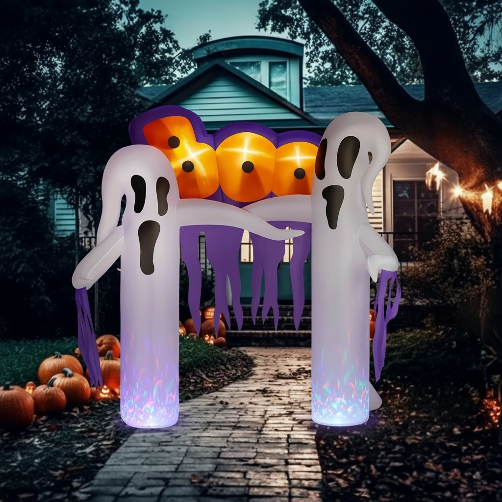 9.8ft Giant Inflatable Clown Archway Halloween Decoration