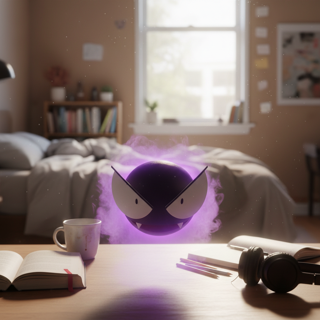 Gastly Humidifier with LED Lights | Cool Mist Diffuser