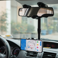 Rearview Mirror Phone Holder | 360° Rotation