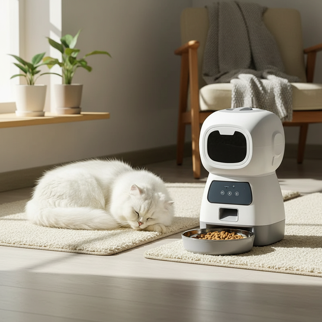 Smart Automatic Pet Feeder for Dogs & Cats