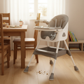 Foldable Baby High Chair with Removable Tray