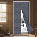 Magnetic Thermal Door Insulation Curtain