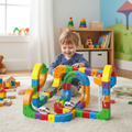 Magnetic Train Track Toy Set with Rechargeable Engine