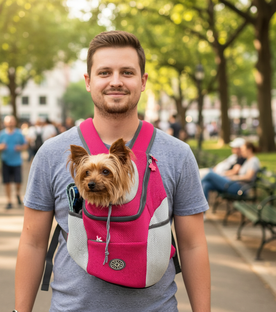 Pet Carrier Backpack for Dogs & Cats