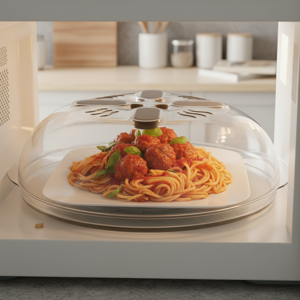 Magnetic Microwave Splatter Cover