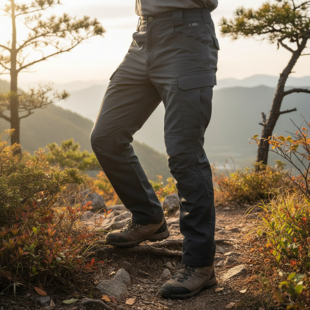 Men's Waterproof Winter Cargo Trousers