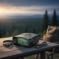 Night Vision Binoculars with IR Illuminator