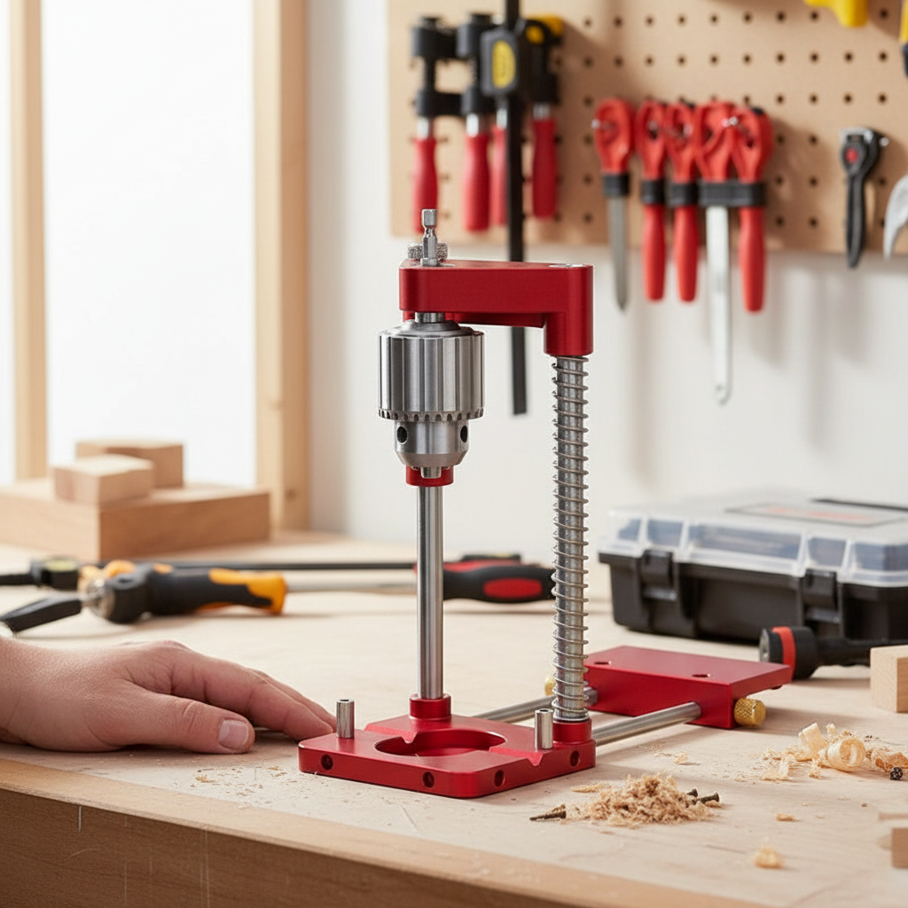 Precision Woodworking Locator & Drilling Guide