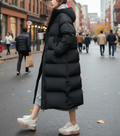 Women's Windproof Long Winter Jacket