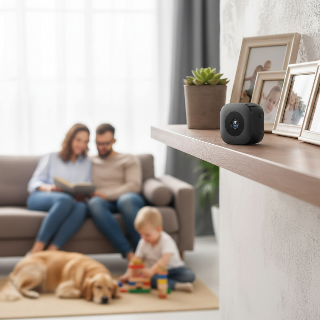 4K Wireless Mini Security Camera with Night Vision