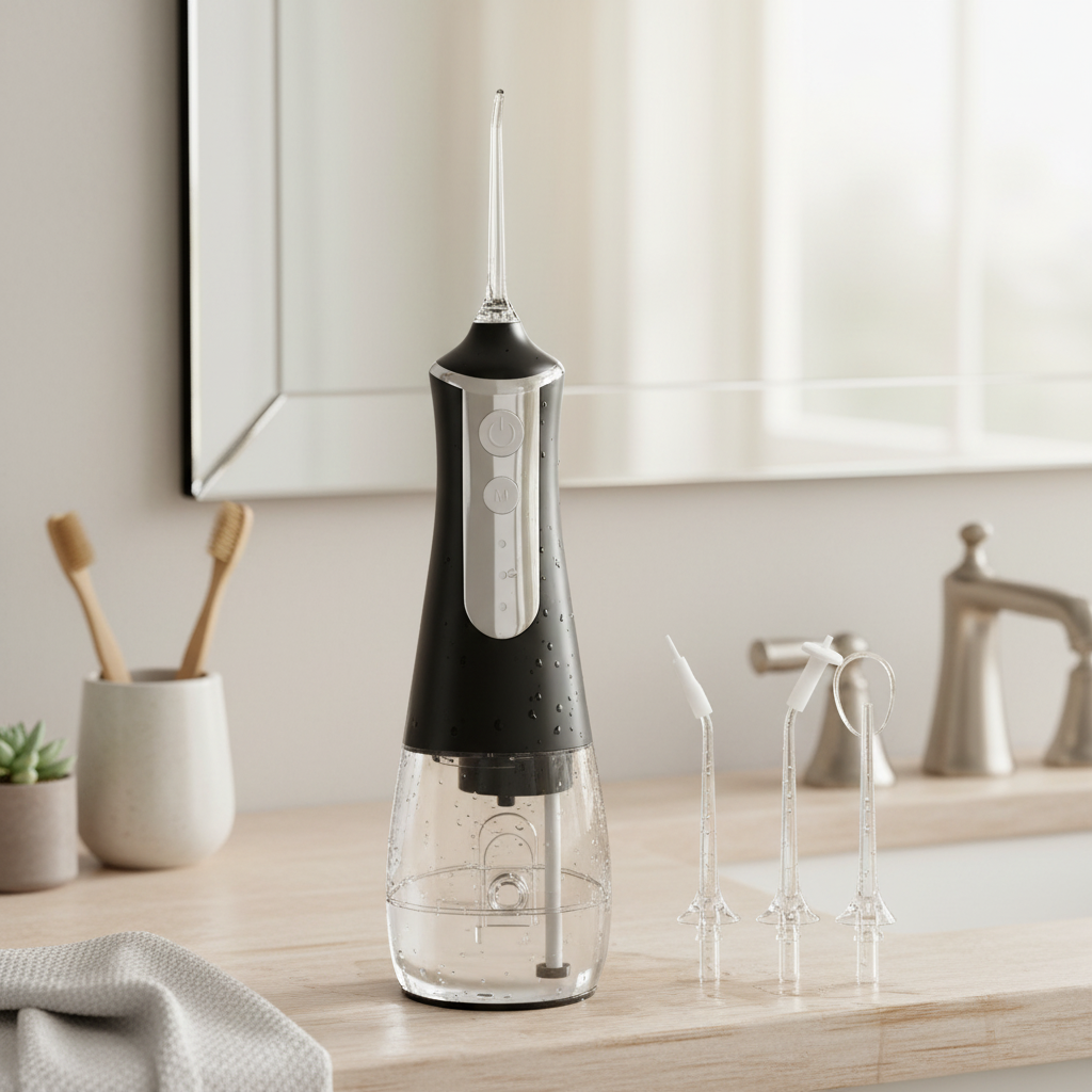 Portable Water Flosser with 3 Cleaning Modes